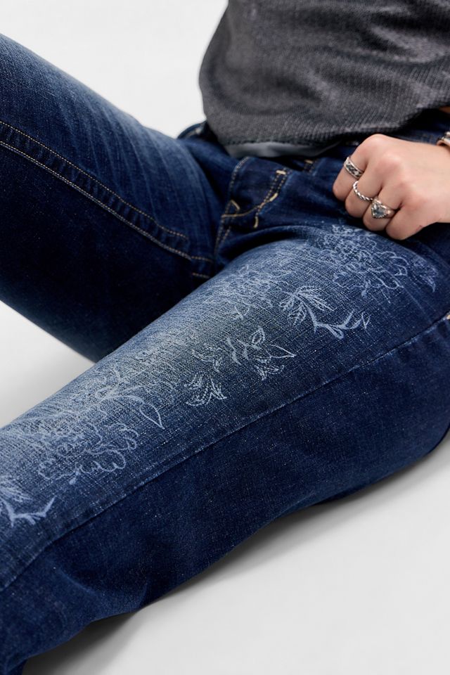 Jeans Svasati BDG Teo Floral Laser #2