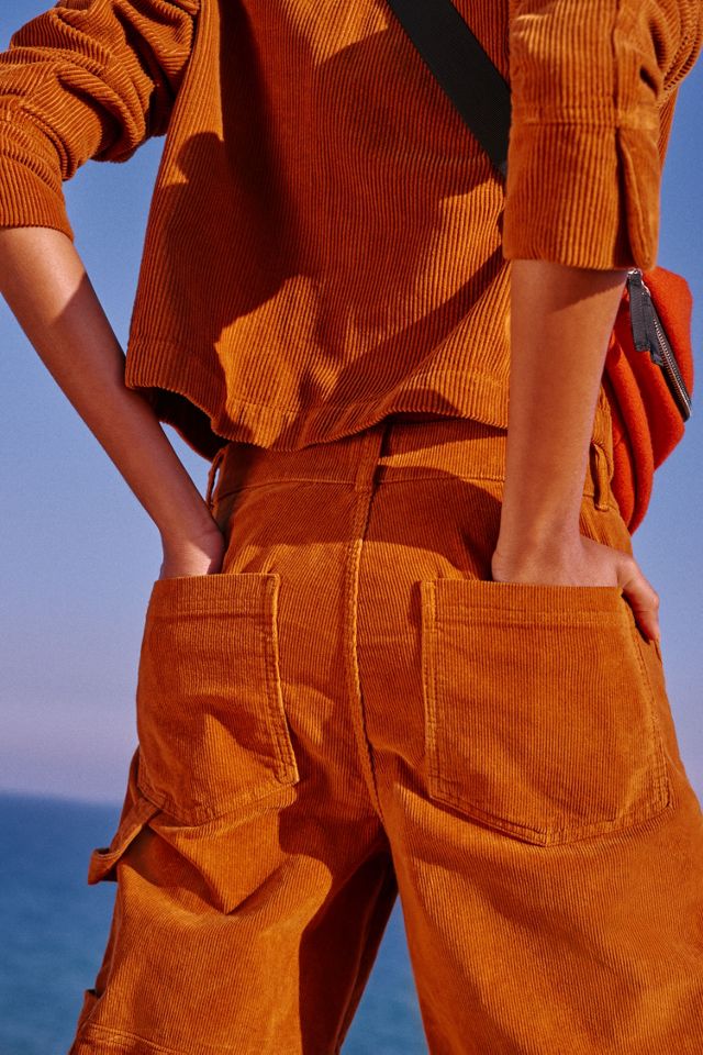 BDG Camel Corduroy Carpenter Trousers #1