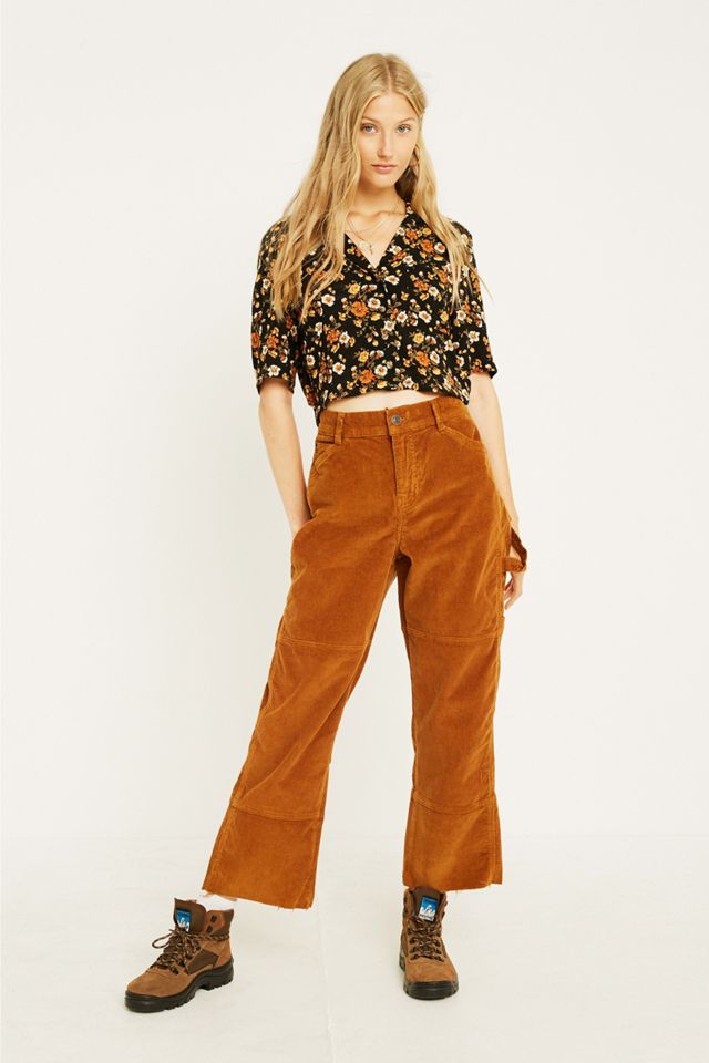 BDG Camel Corduroy Carpenter Trousers #3