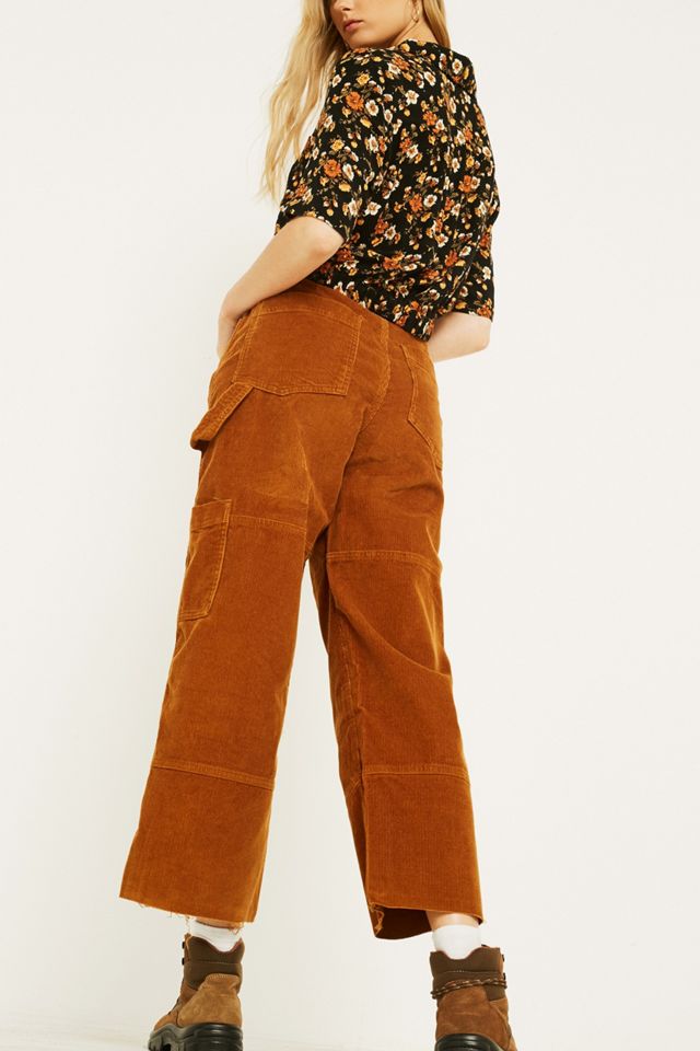 BDG Camel Corduroy Carpenter Trousers #4
