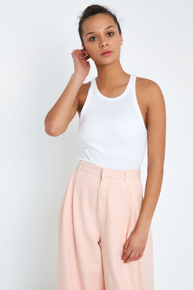 BDG – Jeans in Rosa mit Plisseefalten #5