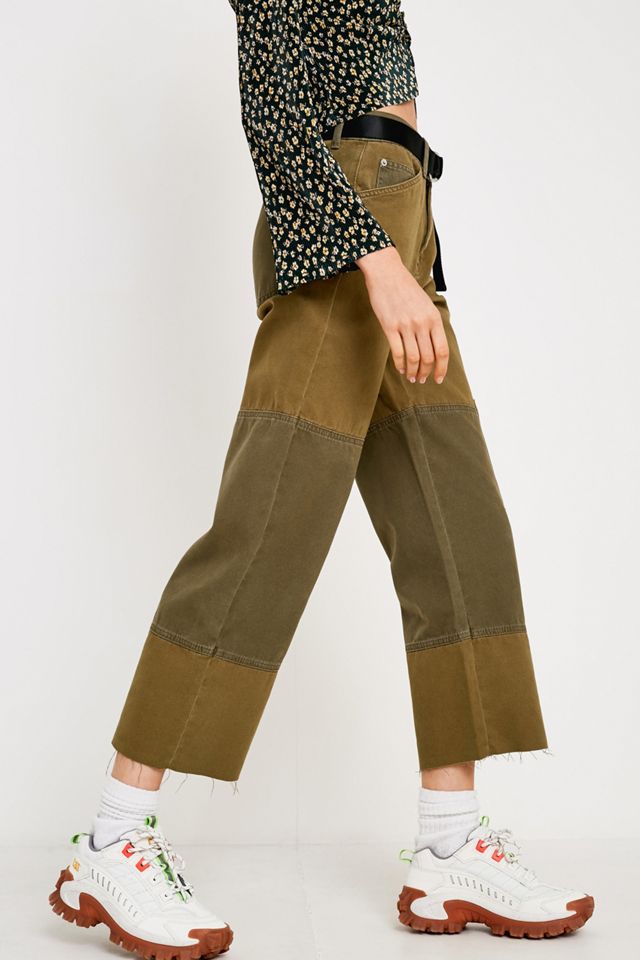BDG Khaki Panelled Carpenter Trousers #2