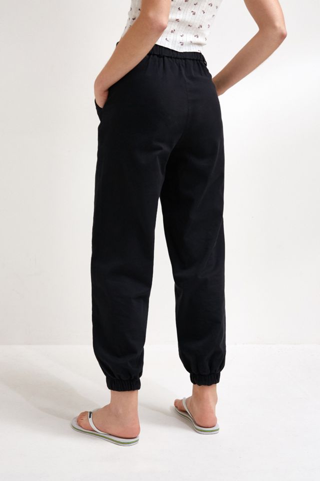 UO Black Jordyn Jogger Trousers #2