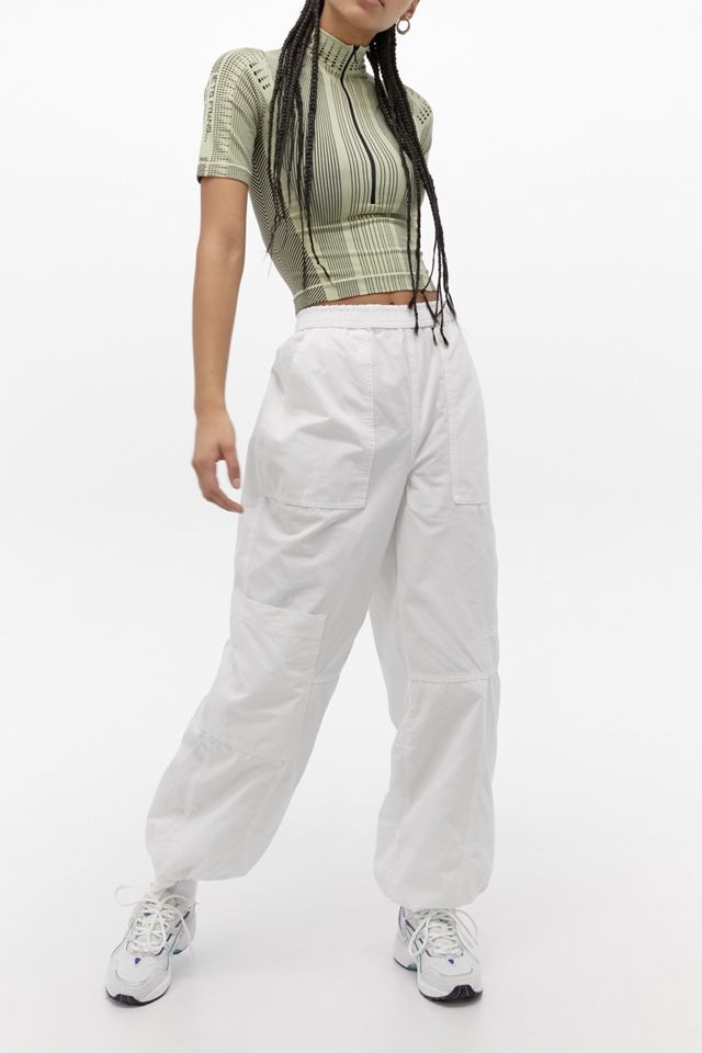 BDG Saturn Extreme White Cargo Trousers #1