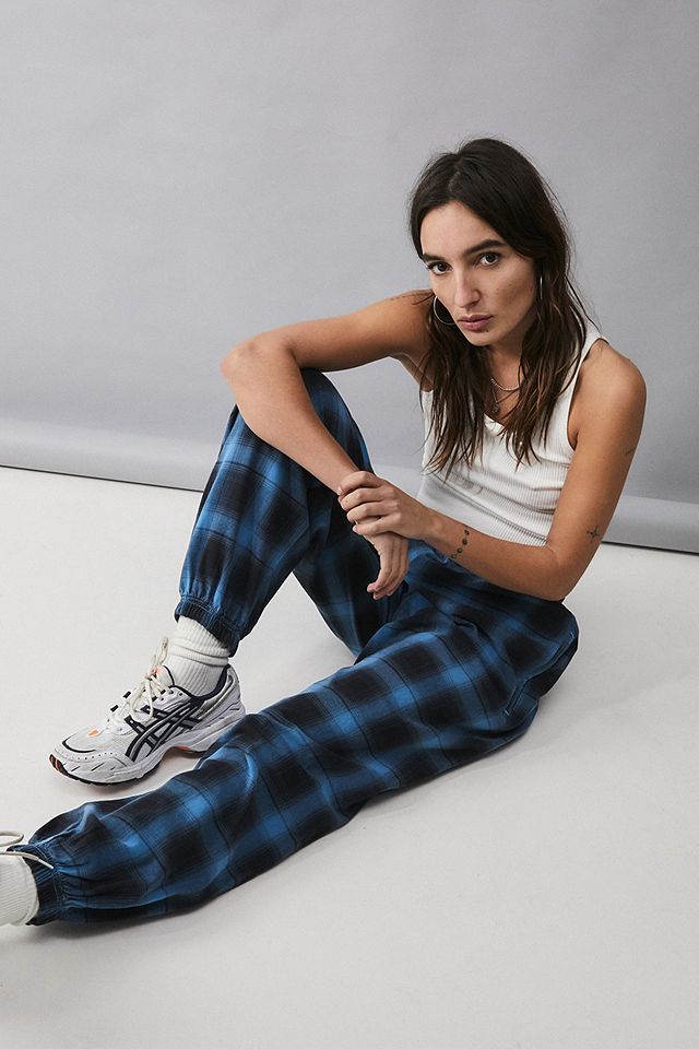 iets frans... Casual Check Joggers | Urban Outfitters UK