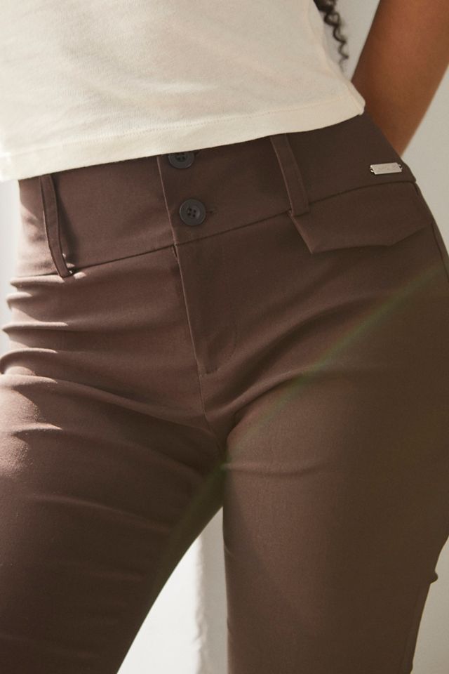 UO Low-Rise Bengaline Flare Trousers #3