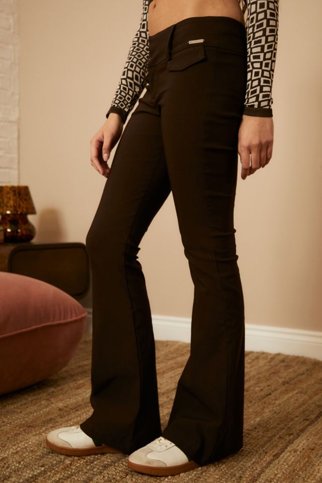 Low Rise Skinny Flare Pants