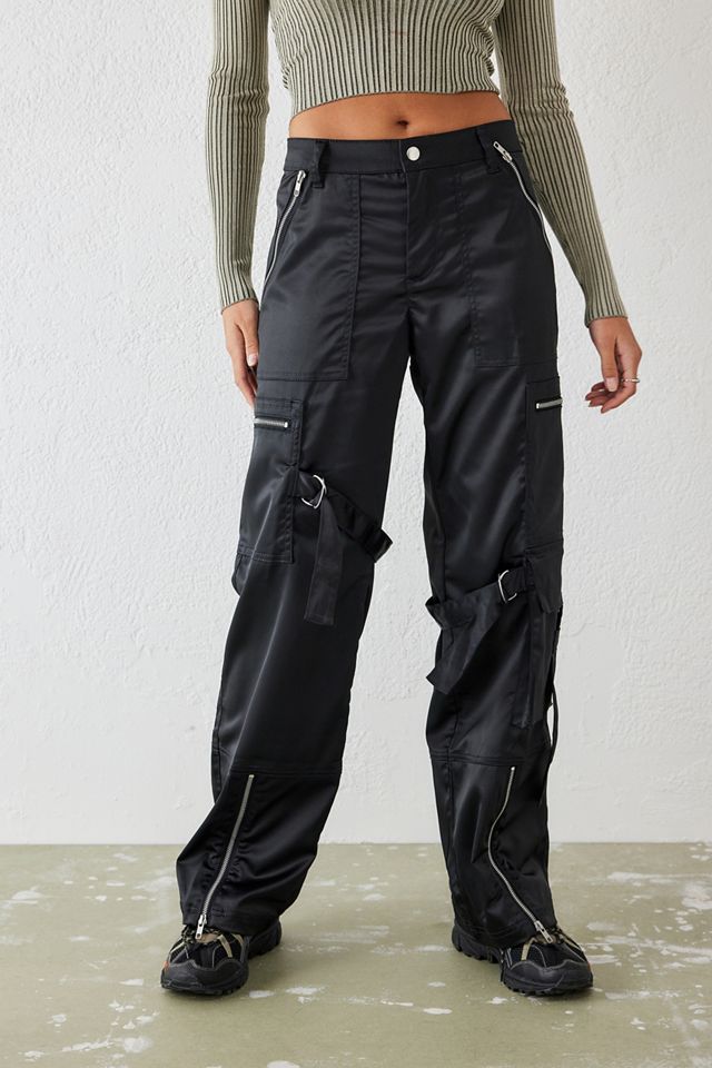 Satin Soft Cargo Jogger Pants – Uprooted by Willow & Birch