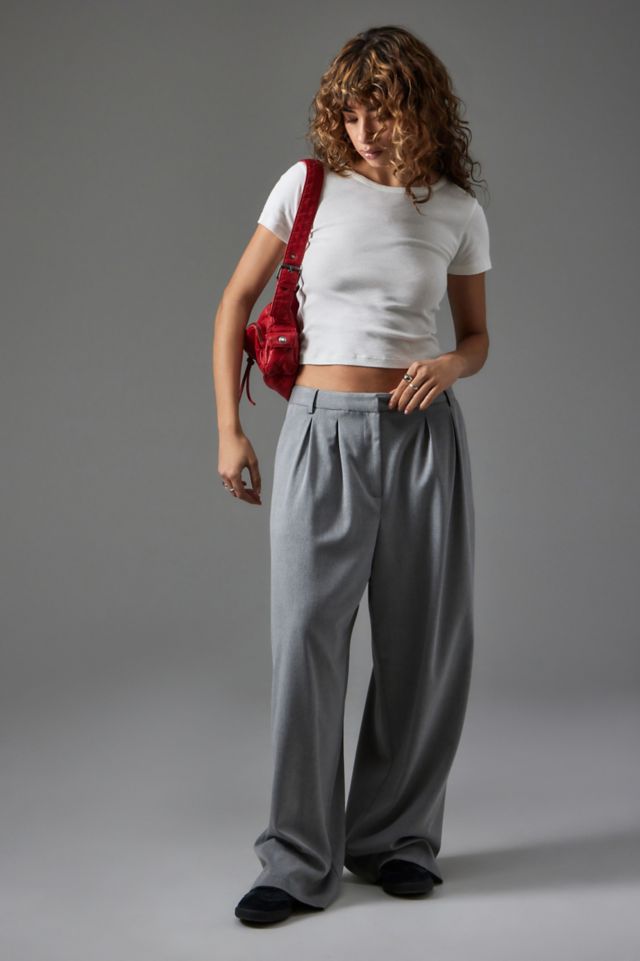 Slouch on sale linen trousers