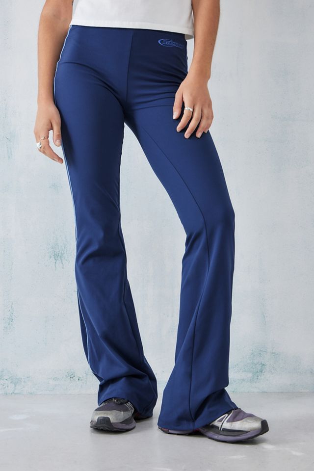 iets frans... Blue Side Stripe Flare Trousers #1