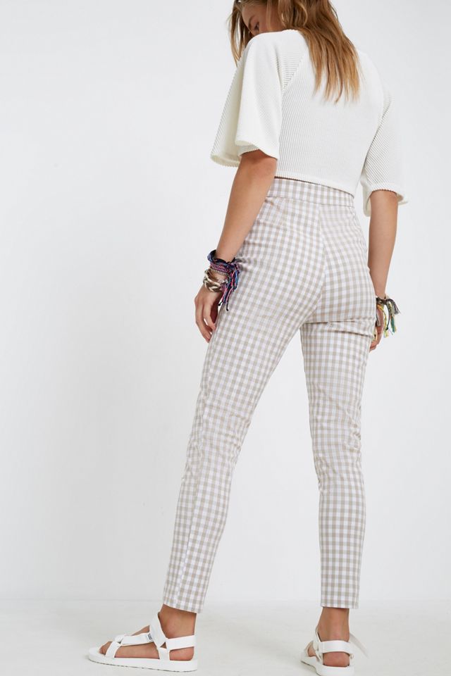 UO Ingrid High-Rise Stretch Pinup Trousers #1