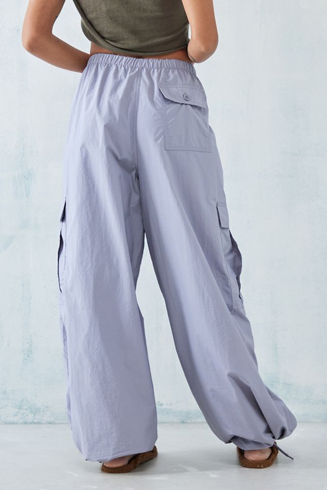 Pantalones Cargo BDG Gris Claro Extremo Globo #2