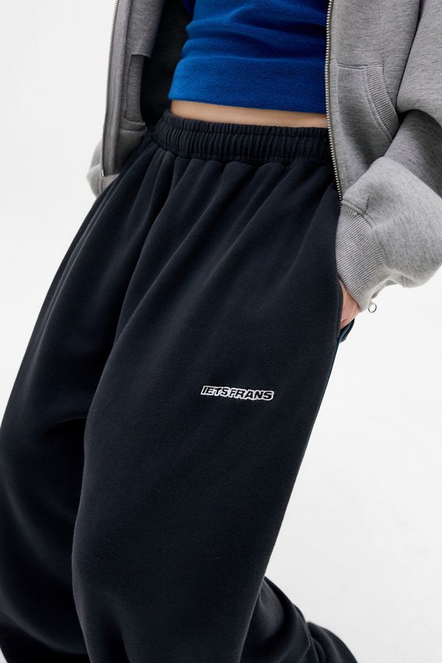 iets frans... Pantaloni Joggers Neri Baggy Harri #6