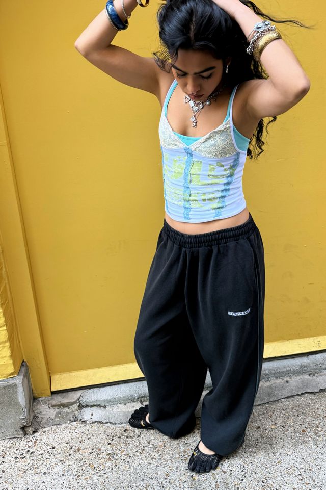 iets frans... Pantaloni Joggers Neri Baggy Harri #1