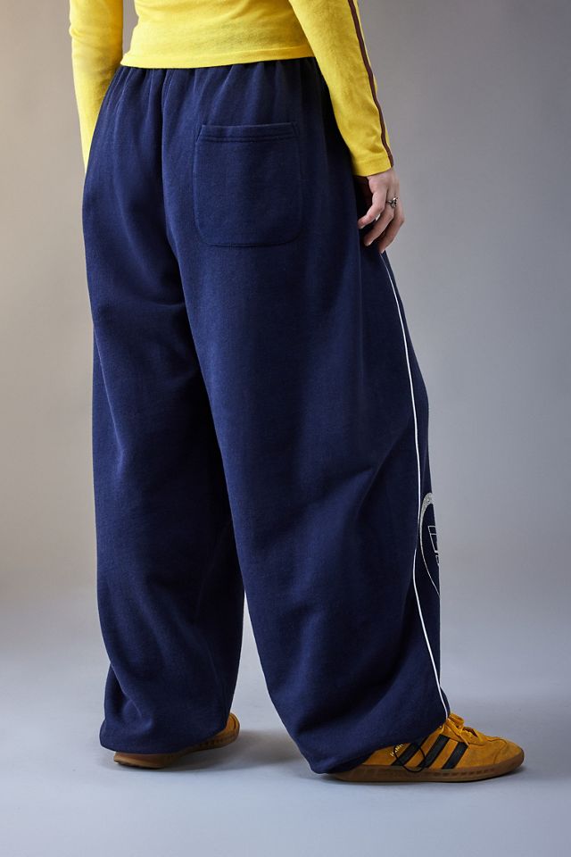 iets frans... Harri Navy Logo Baggy Joggers #3