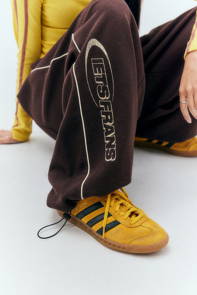 iets frans... Harri Brown Logo Baggy Joggers #2