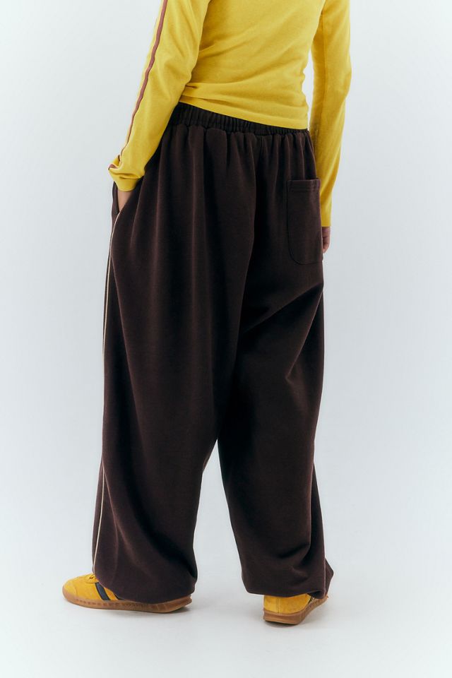 iets frans... Harri Brown Logo Baggy Joggers #4