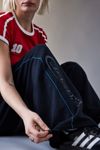 iets frans... Harri Black Logo Baggy Joggers