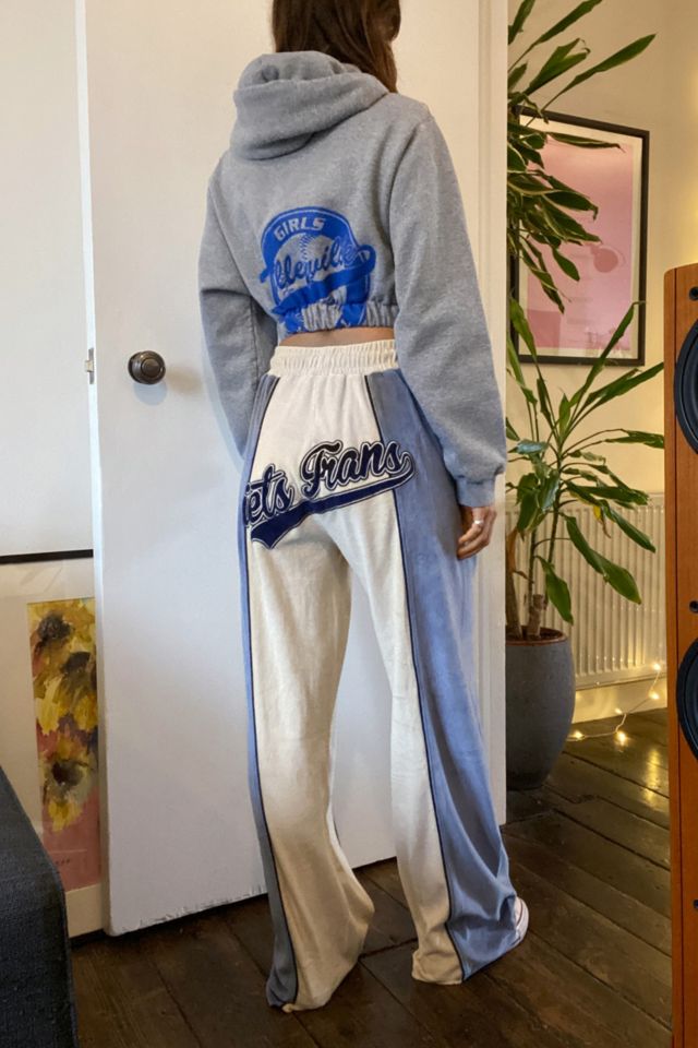 iets frans Velour Wide Leg Trousers