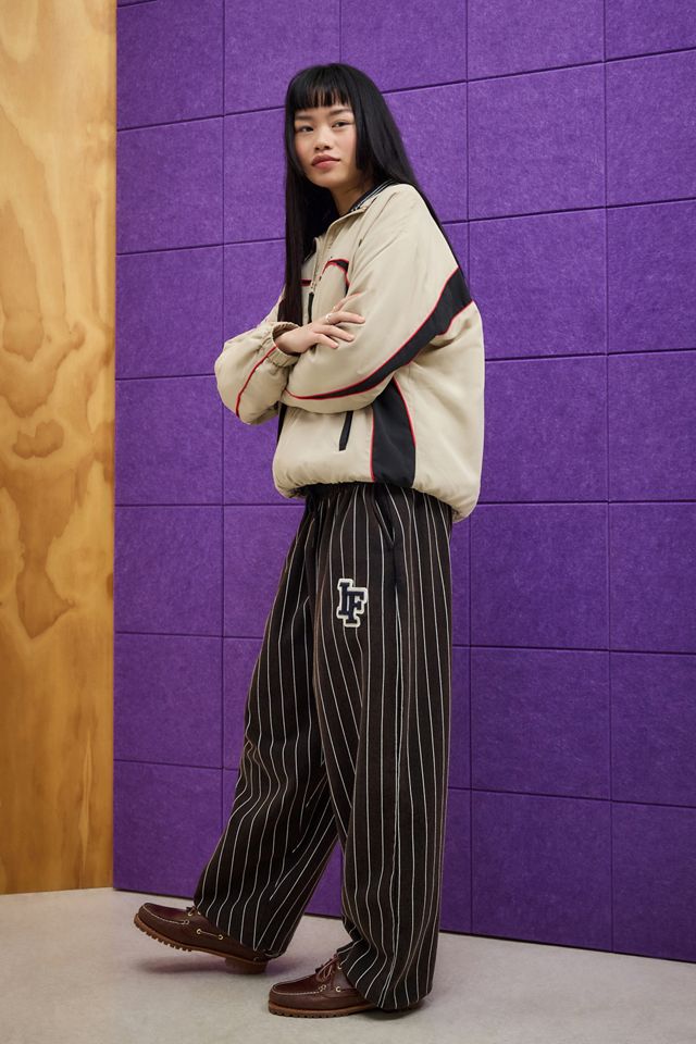 iets frans... Harri Pinstripe Joggers #1