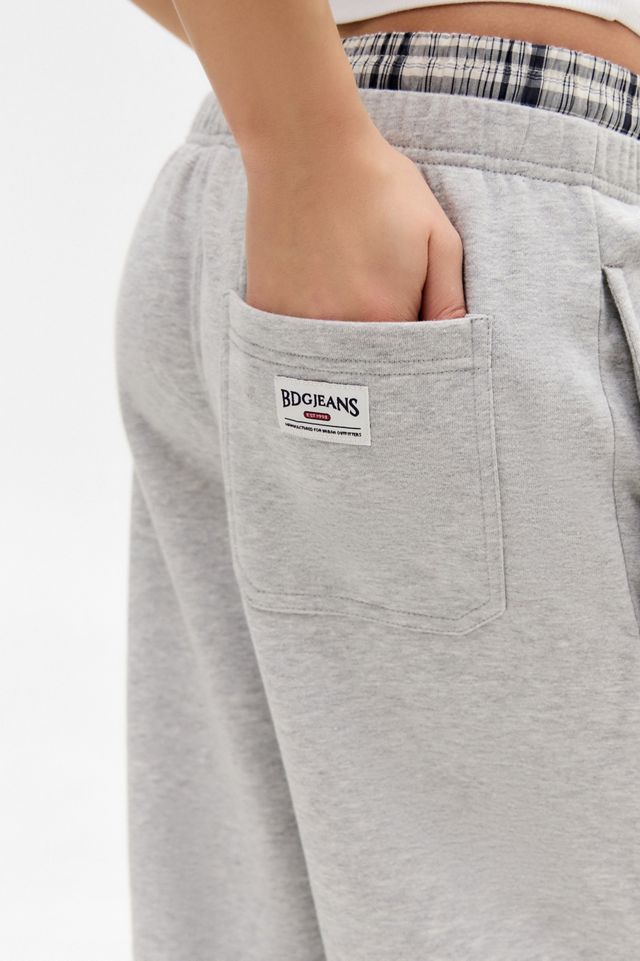 BDG Check Boxer Joggers #3