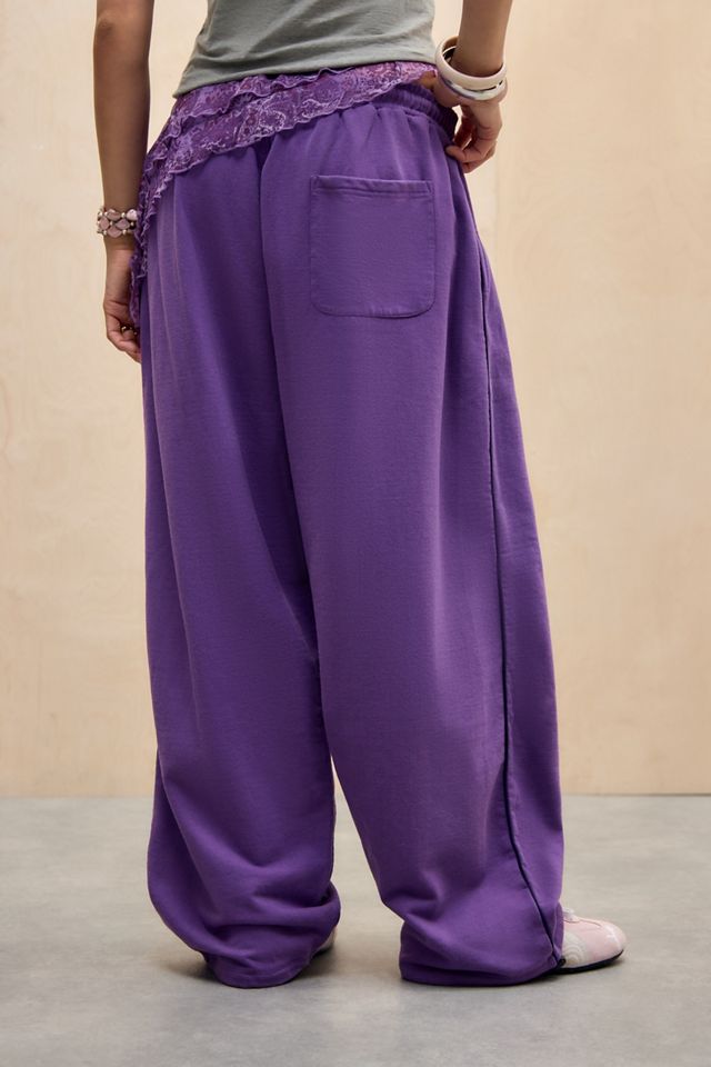 iets frans... Purple Harri Baggy Jogger #3