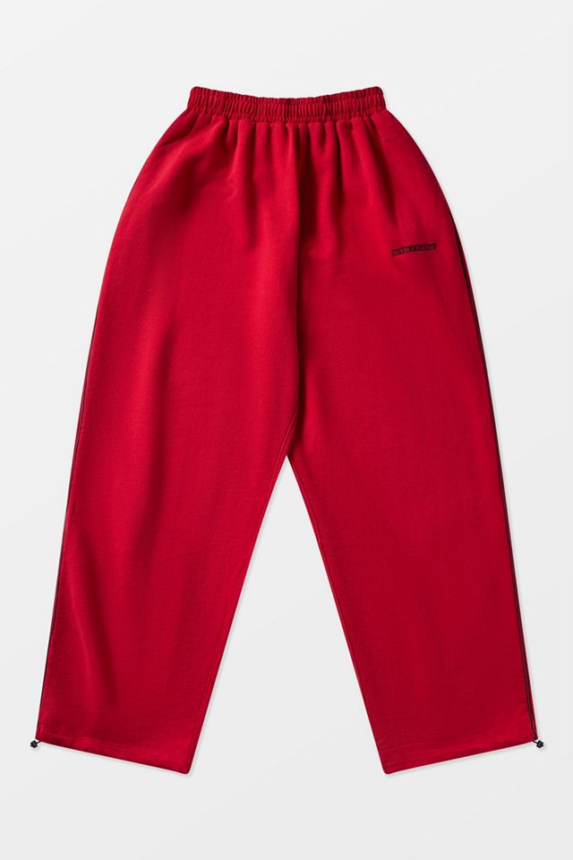 iets frans... Harri Red Baggy Joggers #7