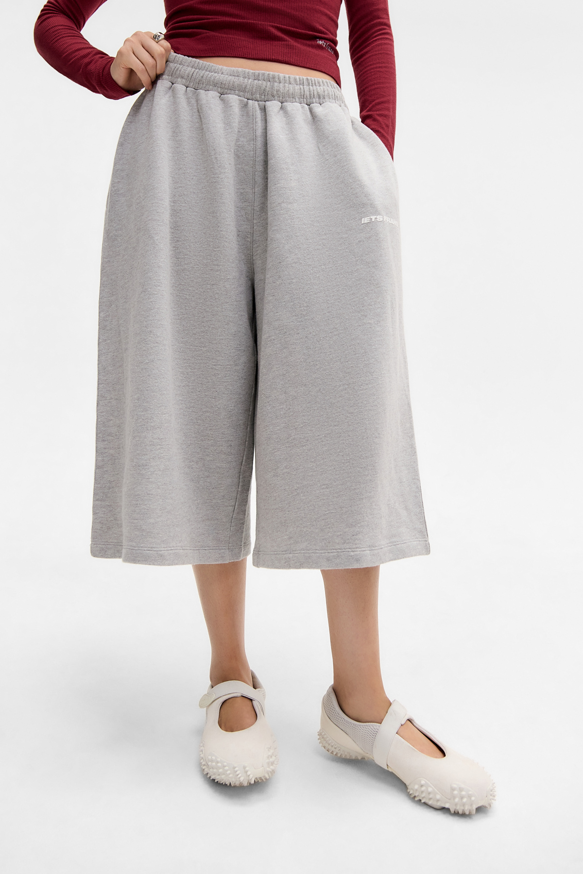 iets frans... Harri Longline Crop Joggers