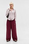 iets frans... Burgundy Harri Baggy Joggers