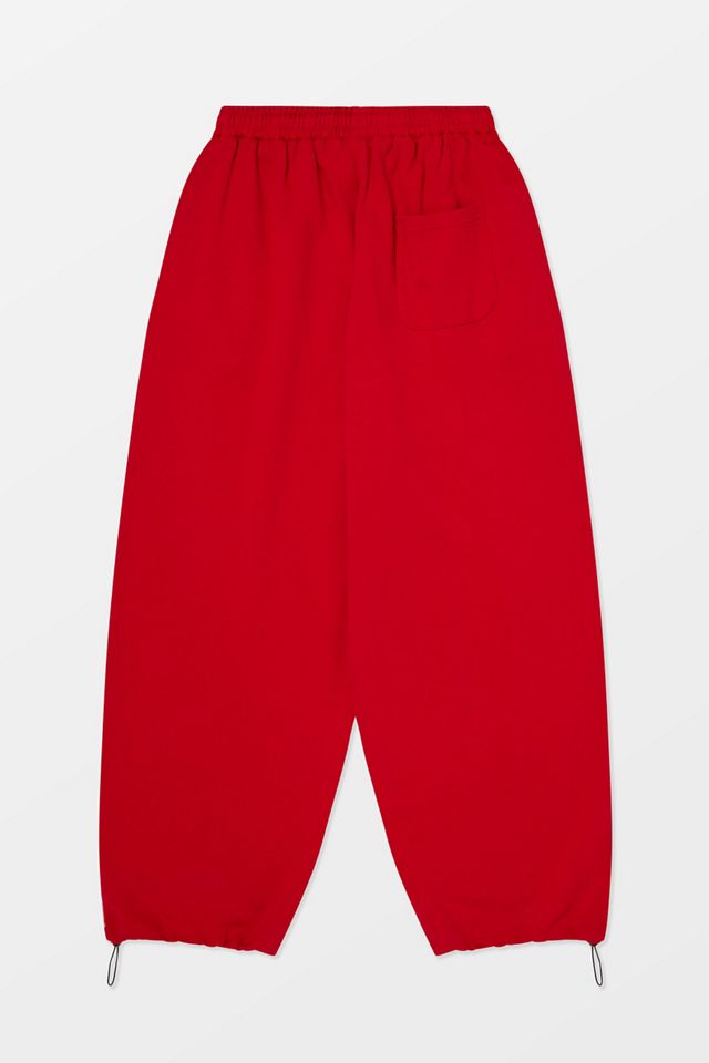 iets frans... Pantaloni della tuta baggy rossi Harri #6