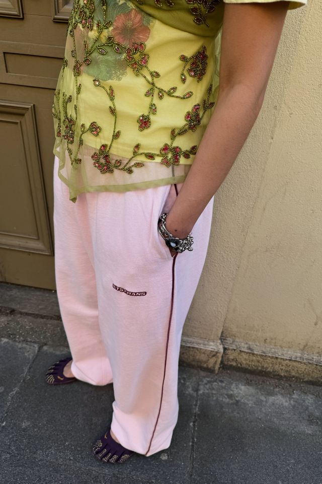 iets frans... Joggers baggy rose Harri #1
