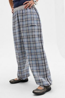 iets frans... Harri Check Baggy Joggers