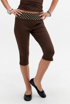 UO Kali Polka Dot Capri Trousers