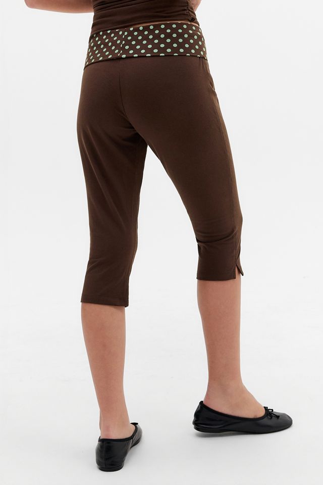 Pantaloni Capri a Pois UO Kali #3
