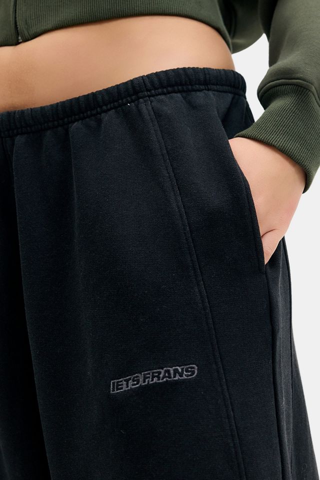 iets frans... Rio Wide Leg Crop-Jogginghose #3