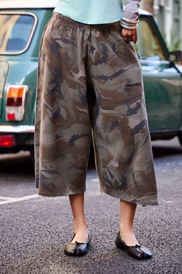 Pantalon de jogging court jambe large Rio iets frans...