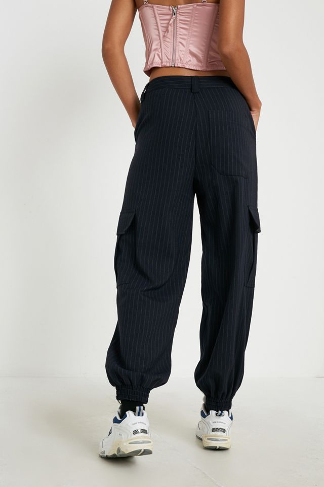 UO Pinstripe Utility Jogger Trousers #3