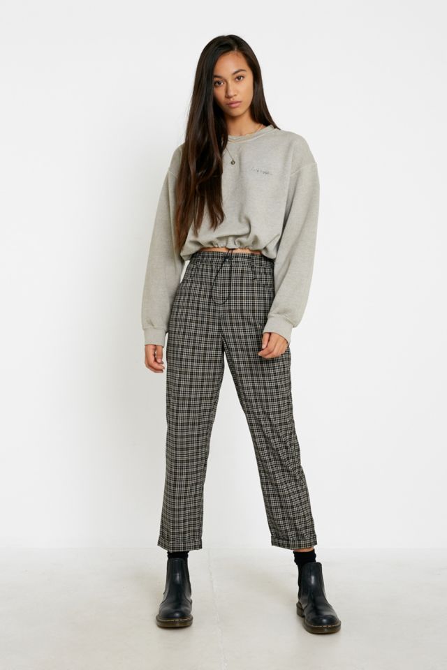 Urban outfitters store tartan trousers