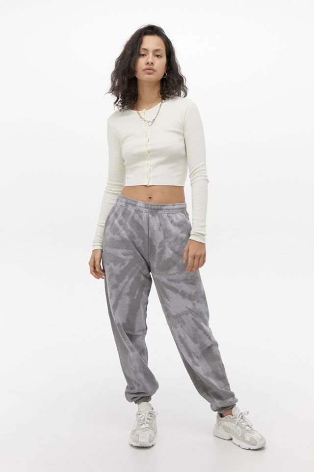 iets frans... Charcoal Tie-Dye Joggers