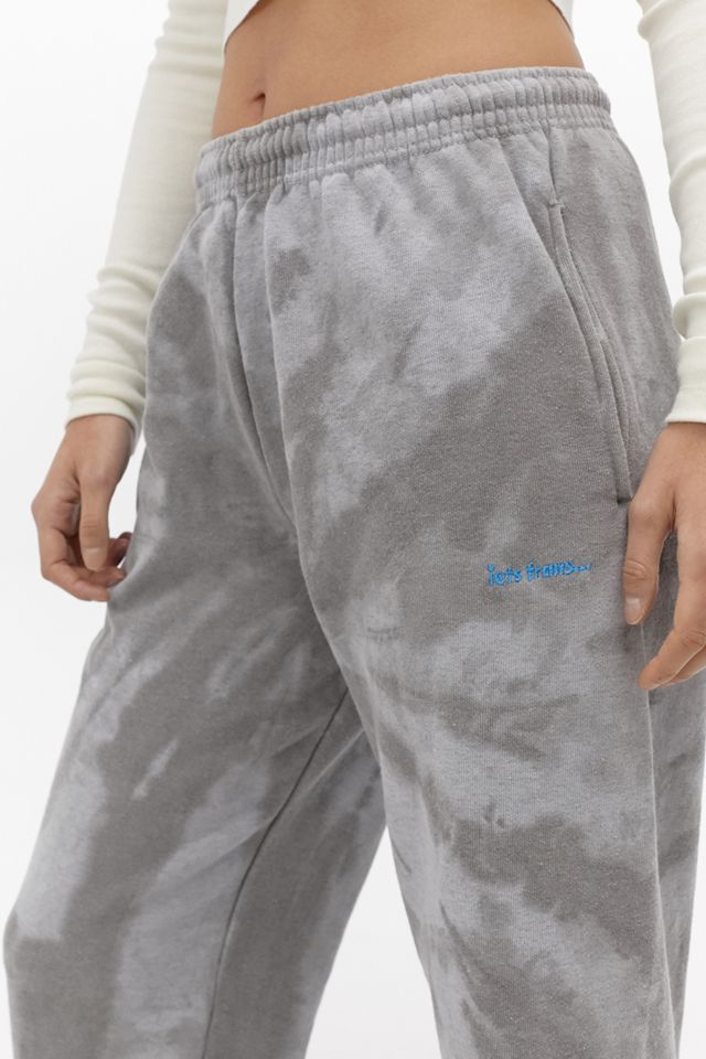 iets frans... Charcoal Tie-Dye Joggers #3