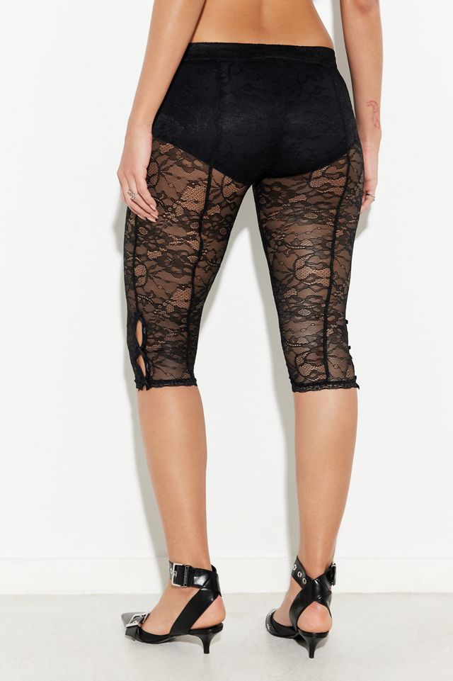 Kimchi Blue Lace Capri Pants #4