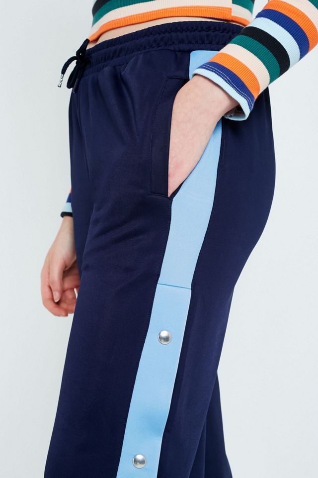 BDG Blue Side Stripe Popper Pants #5