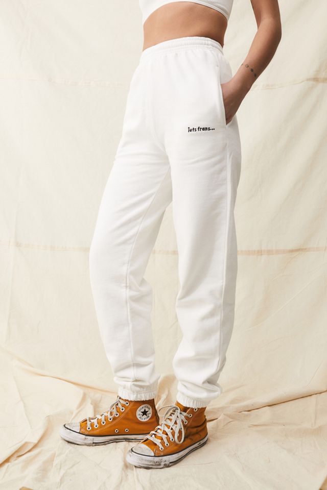 iets frans... Ecru Joggers #1