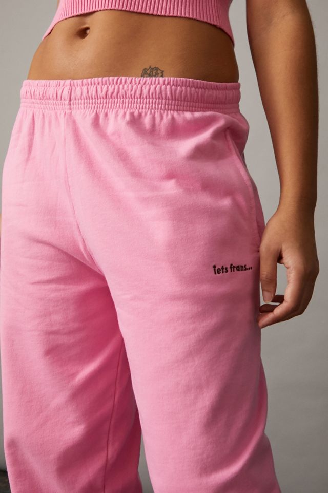iets frans... Unisex Hot Pink Joggers #2