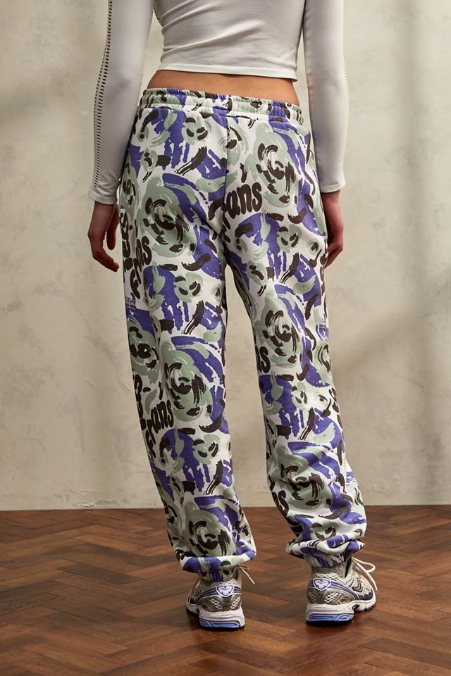 iets frans... Cuffed Abstract Floral Joggers  #2
