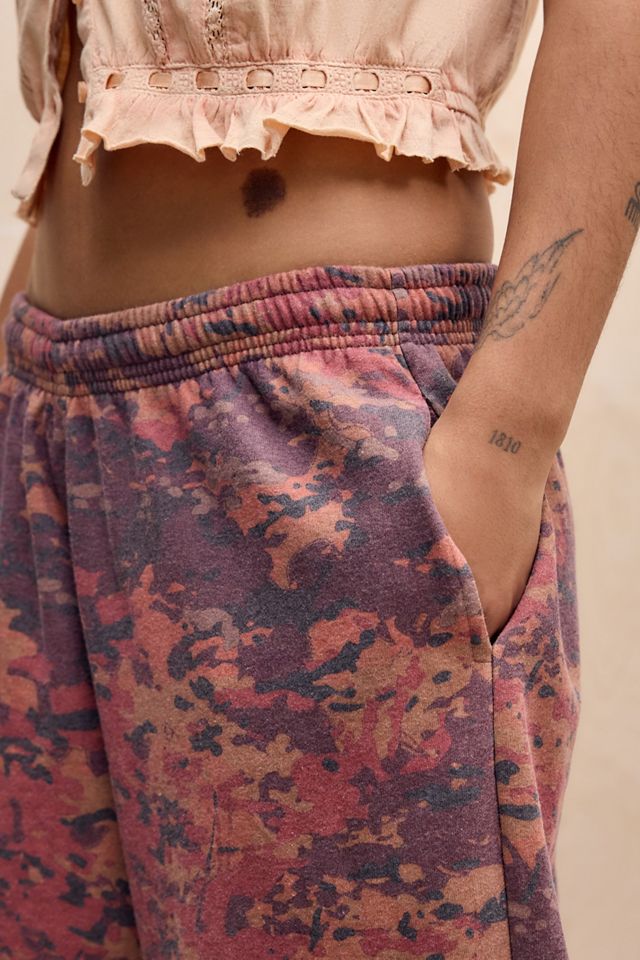 BDG Orange Camo Joggers #2