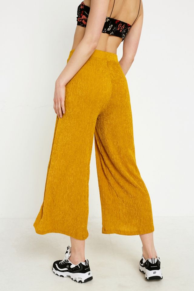 UO Astro Marigold Wide-Leg Culottes #4