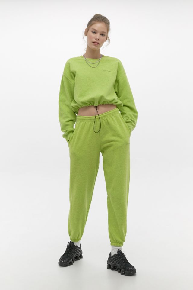 iets frans... Bright Lime Joggers | Urban Outfitters UK
