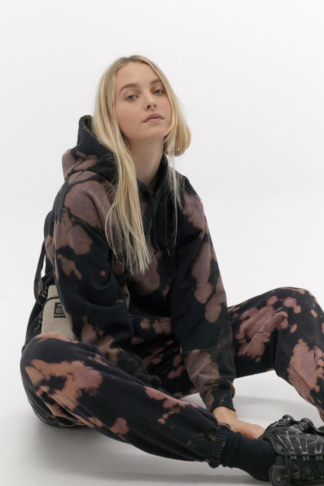 iets frans... Limited Edition Black Tie-Dye Joggers | Urban Outfitters UK