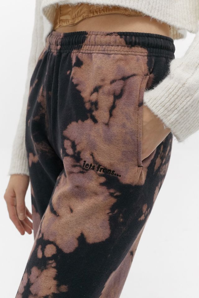 iets frans... – Limited Edition Batik-Jogginghose in Schwarz #4